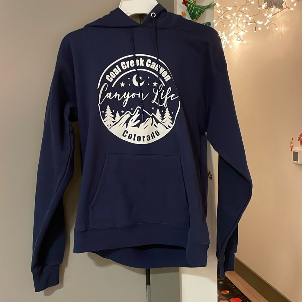 Coal Creek Canyon Colorado Canyon Life Blue Sweatshirt
